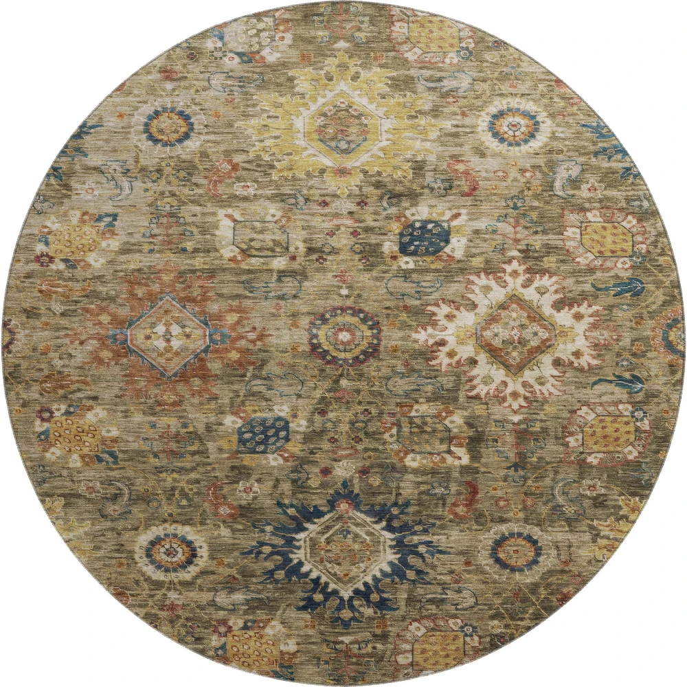 Mayfield AMF1927 Brown 8' x 8' Rug