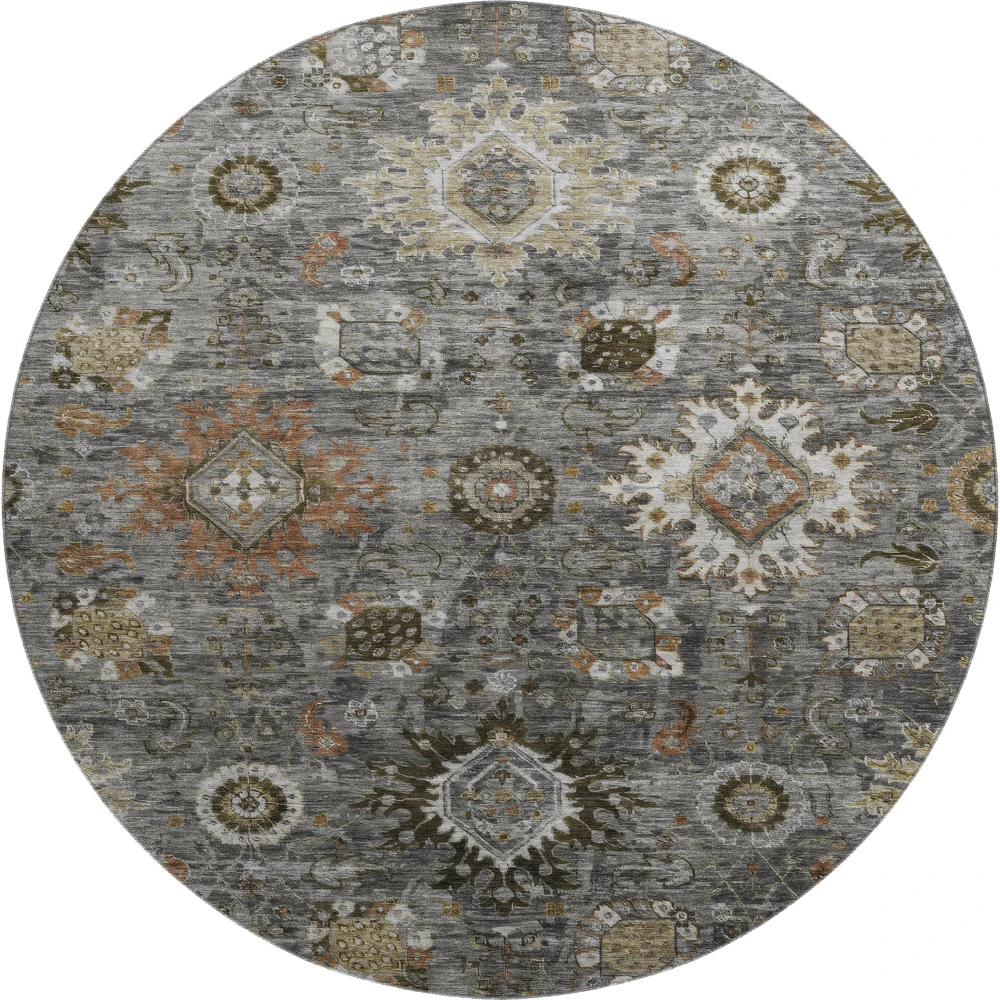 Mayfield AMF1927 Pewter 8' x 8' Rug