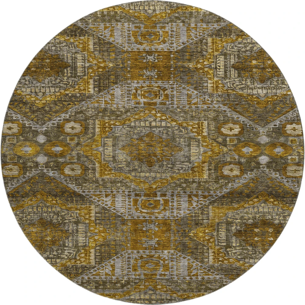Mayfield AMF1928 Brown 8' x 8' Rug