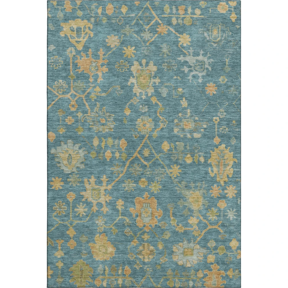 Mayfield AMF1930 Teal 9' x 12' Rug