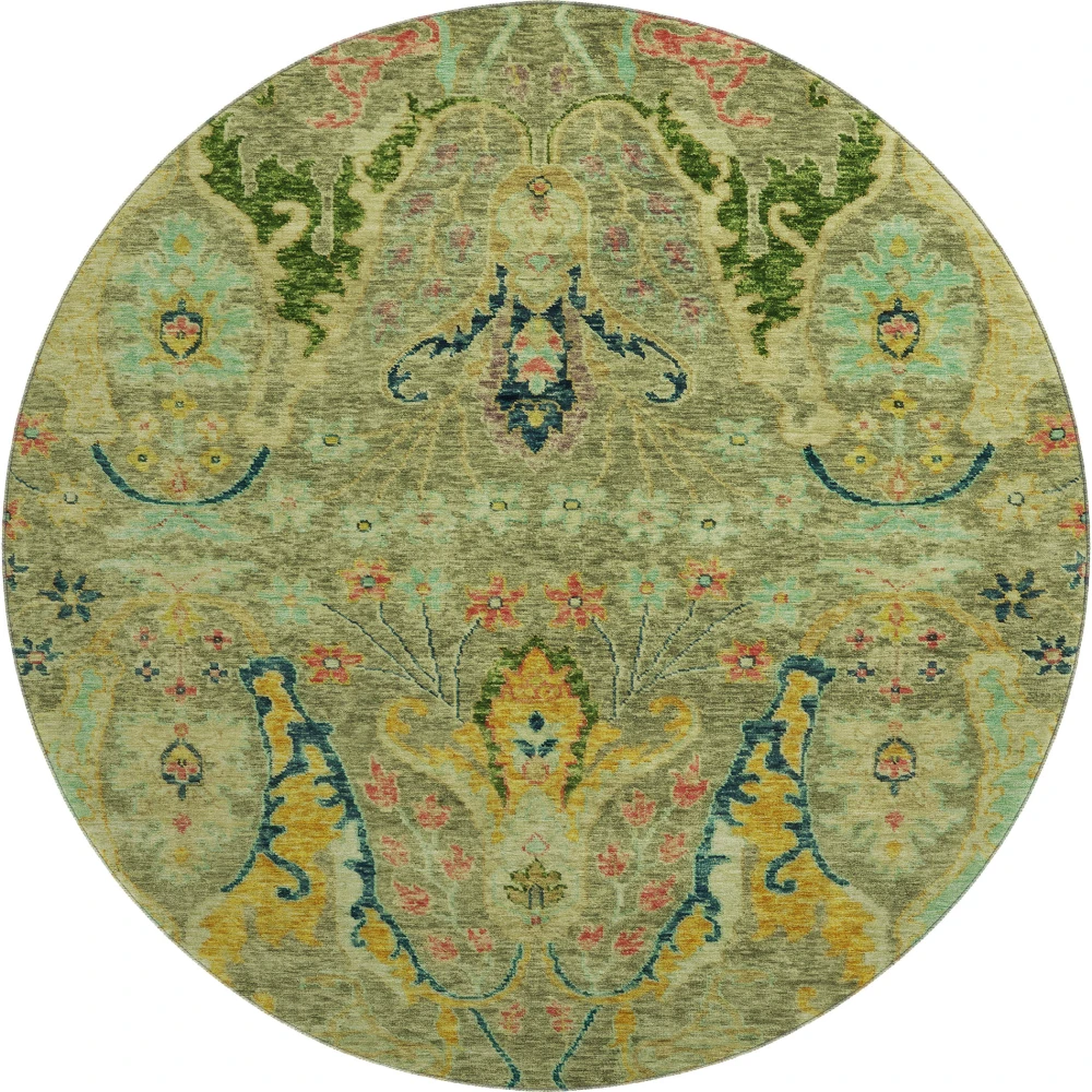 Mayfield AMF1932 Green 8' x 8' Rug