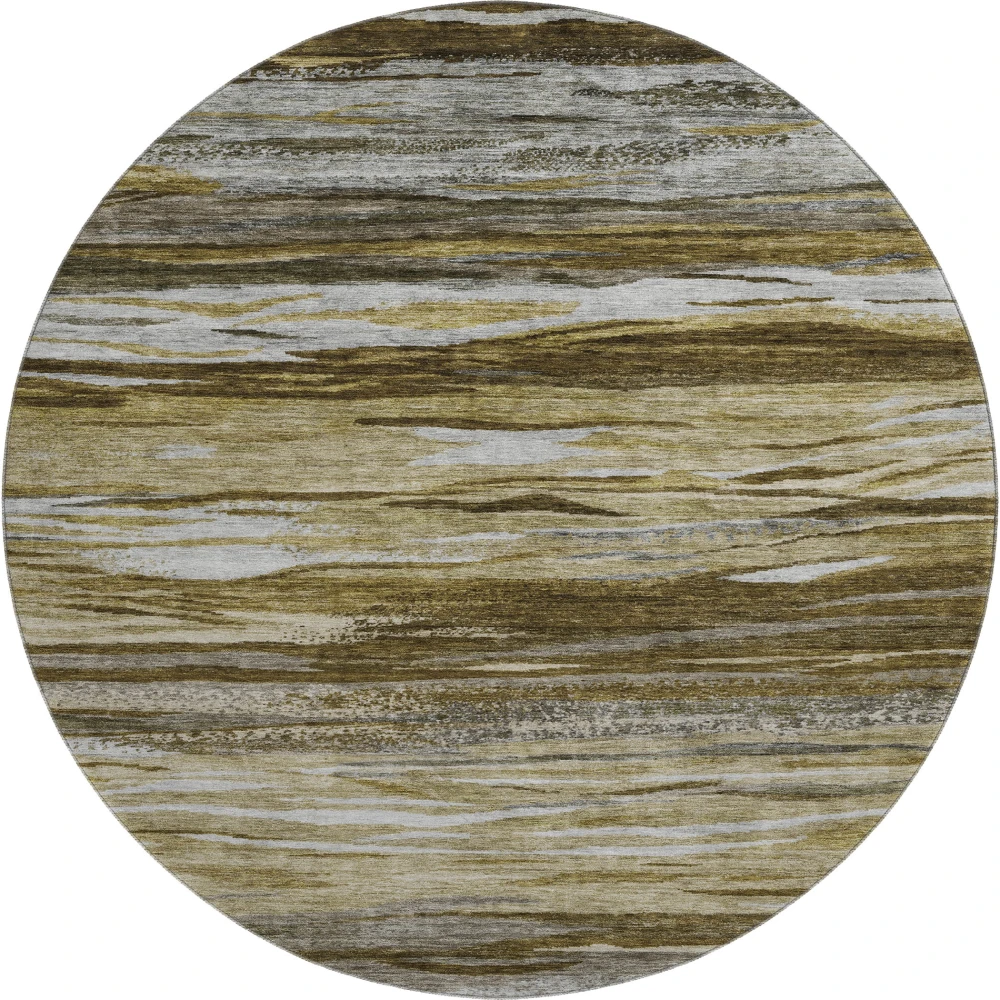 Mayfield AMF1933 Brown 8' x 8' Rug