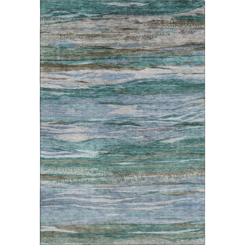 Mayfield AMF1933 Teal 3' x 5' Rug