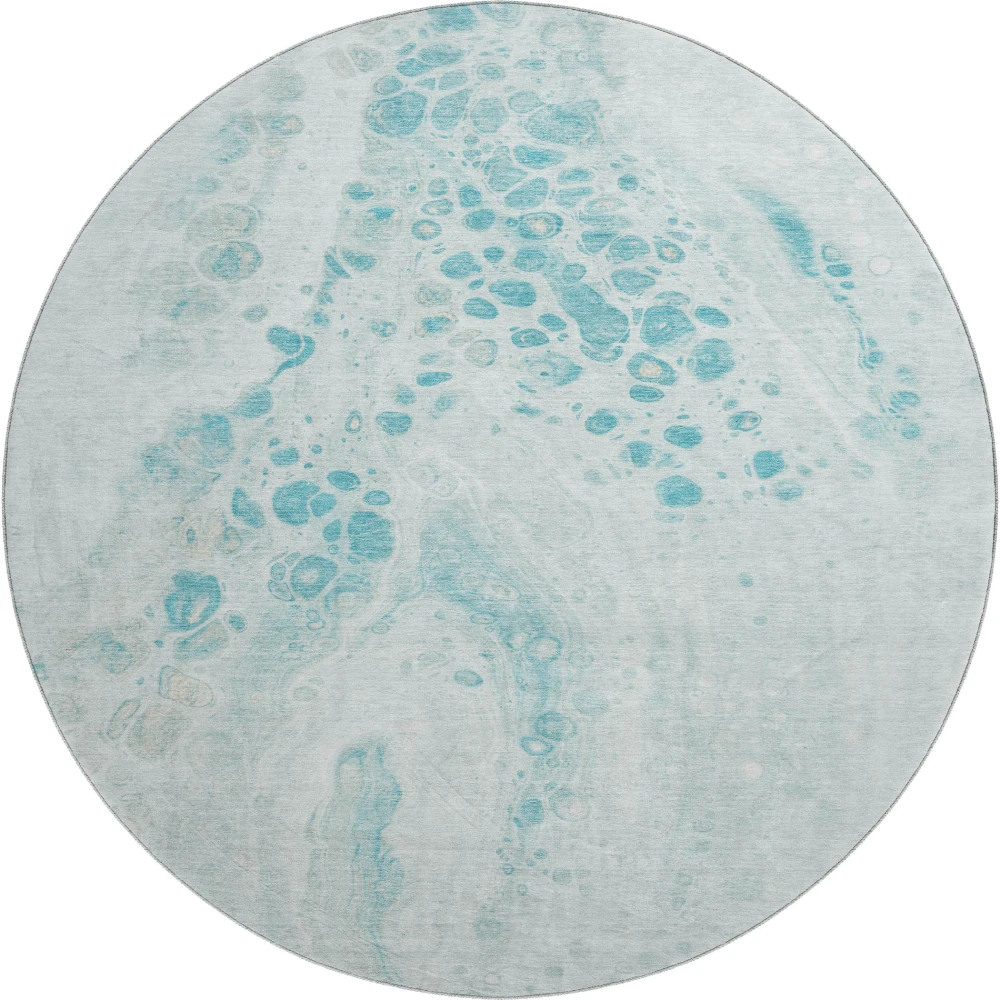 Mayfield AMF1935 Teal 8' x 8' Rug