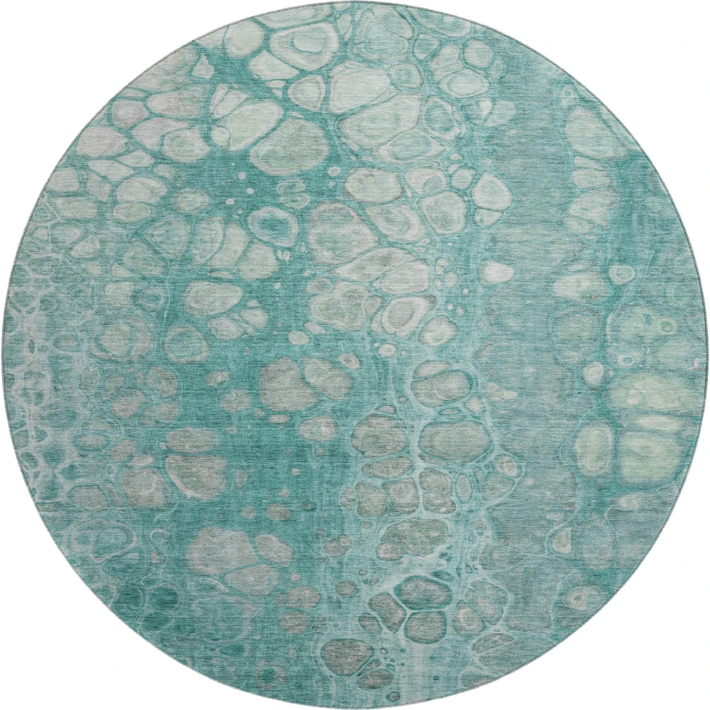 Mayfield AMF1940 Aqua 8' x 8' Rug
