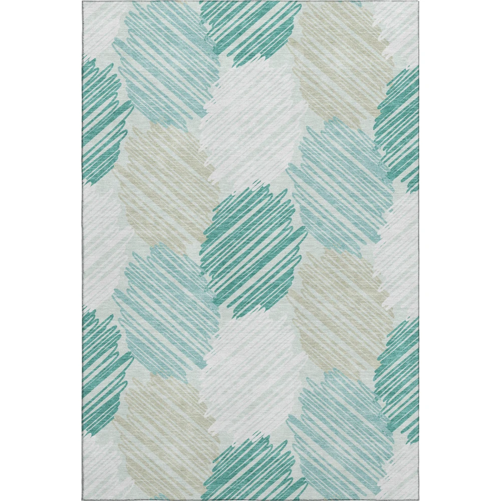 Mayfield AMF1942 Teal 10' x 14' Rug