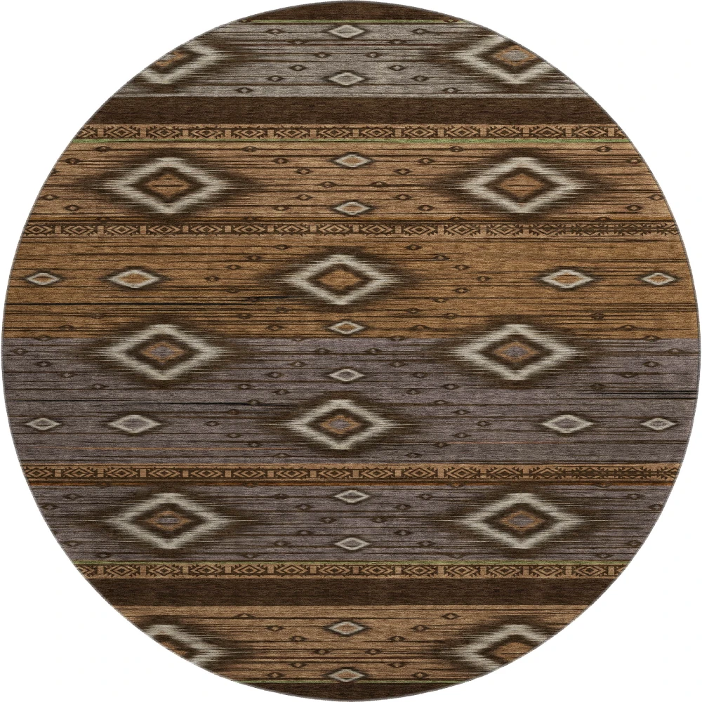 Mayfield AMF1943 Chocolate 8' x 8' Rug