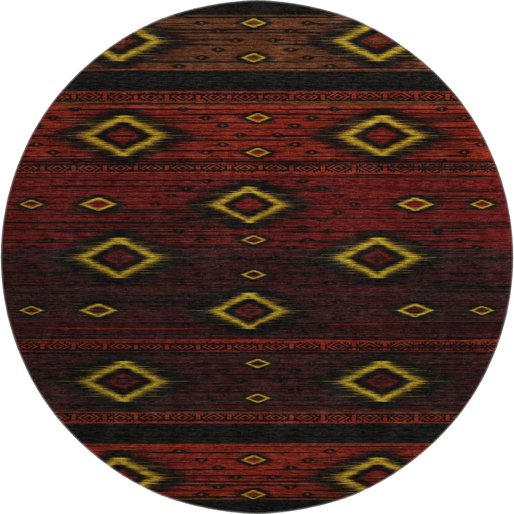 Mayfield AMF1943 Red 8' x 8' Rug