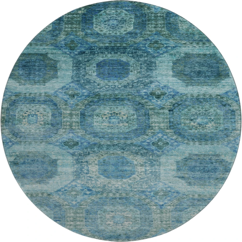 Mayfield AMF1944 Blue 8' x 8' Rug