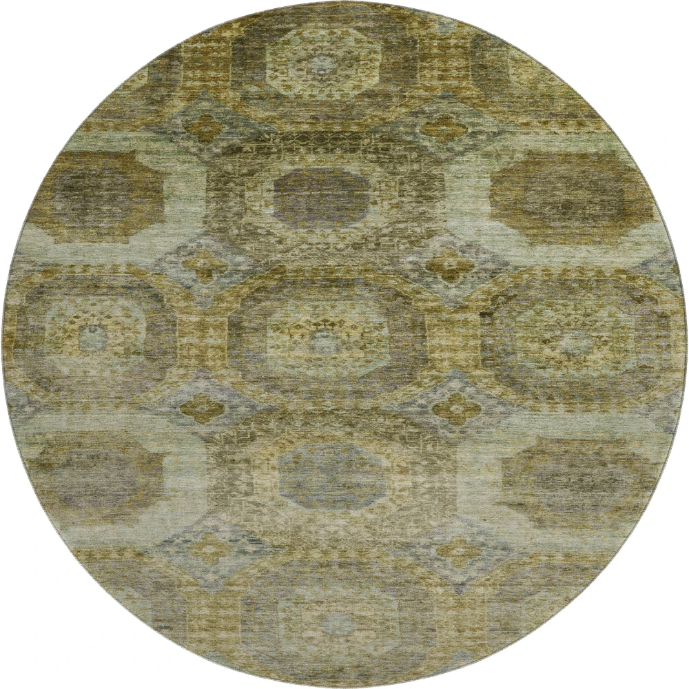 Mayfield AMF1944 Gold 8' x 8' Rug