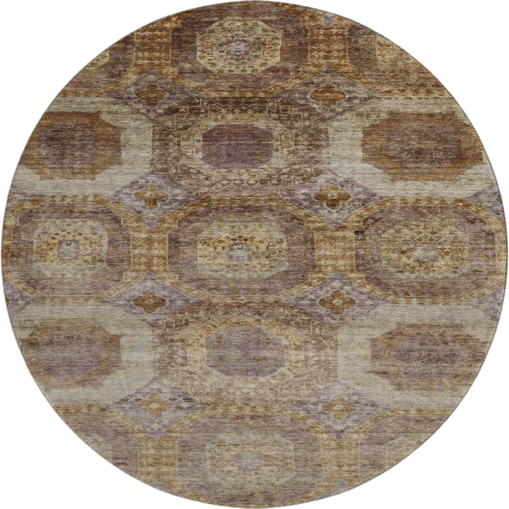 Mayfield AMF1944 Rust 8' x 8' Rug
