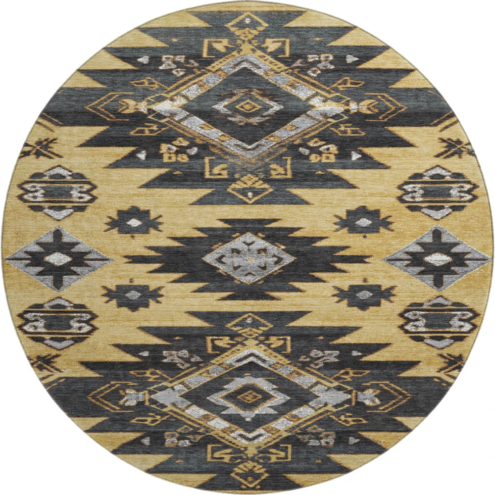 Mayfield AMF1945 Gold 8' x 8' Rug