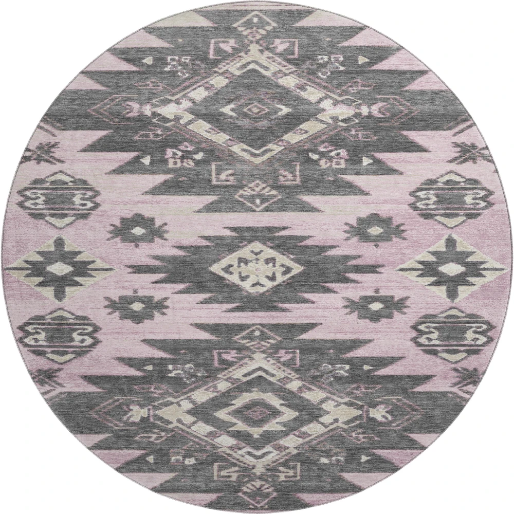 Mayfield AMF1945 Pink 8' x 8' Rug