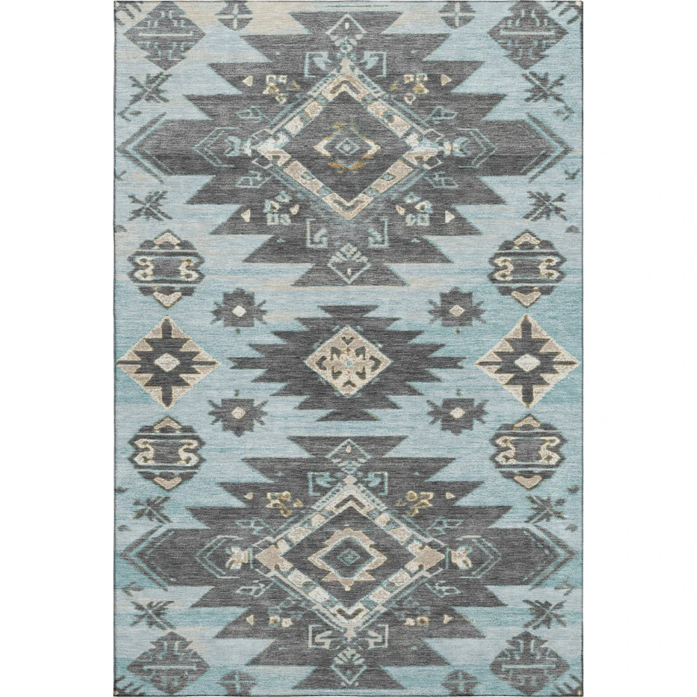 Mayfield AMF1945 Teal 10' x 14' Rug