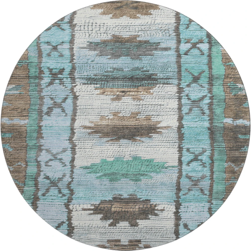 Mayfield AMF1946 Brown 8' x 8' Rug