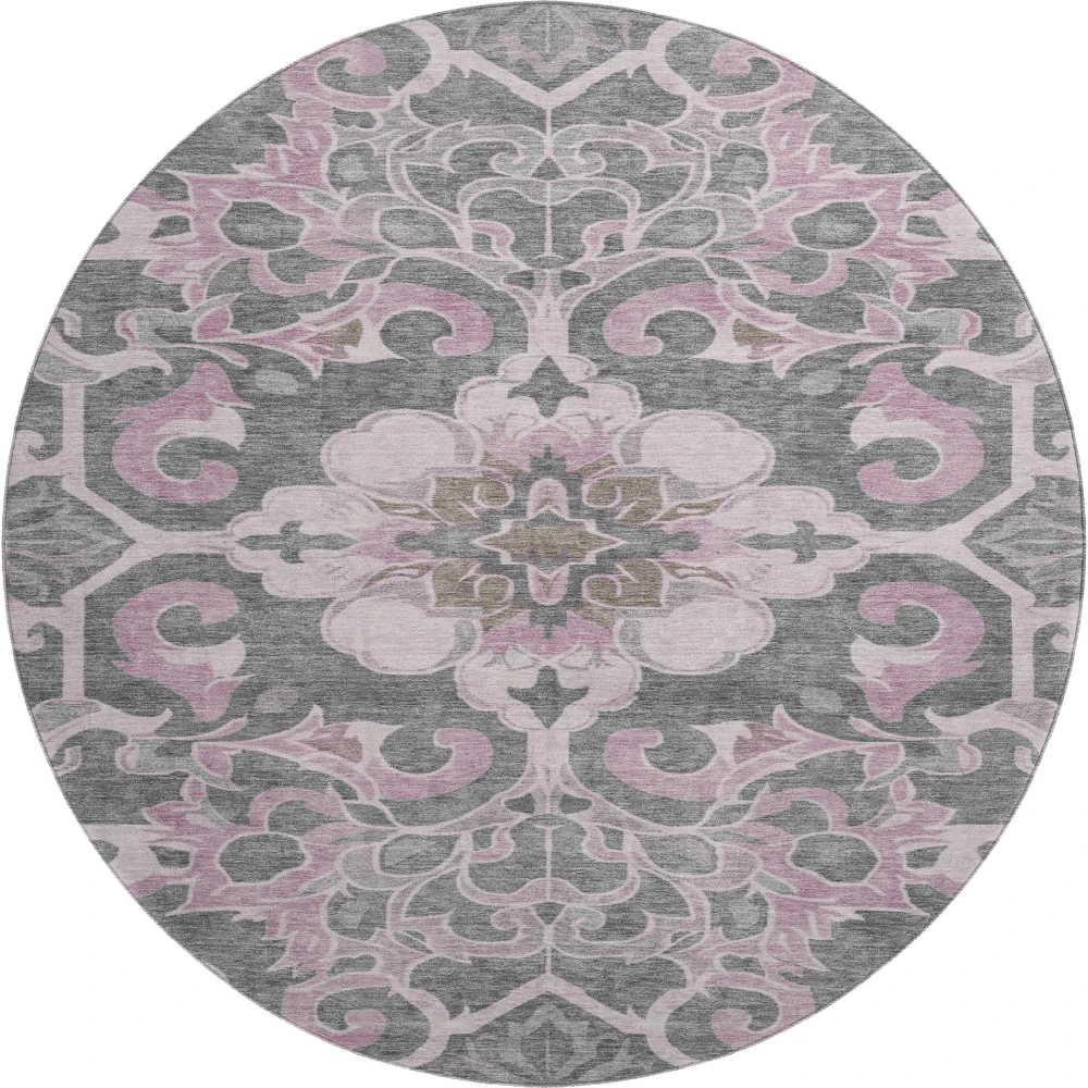 Mayfield AMF1947 Pink 8' x 8' Rug