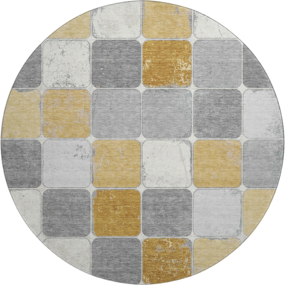 Mayfield AMF1948 Gold 8' x 8' Rug