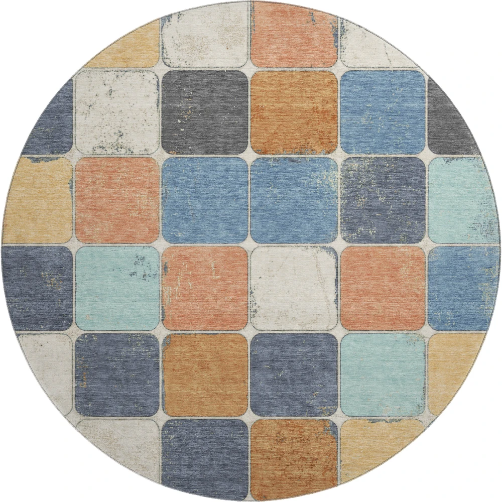 Mayfield AMF1948 Rust 8' x 8' Rug