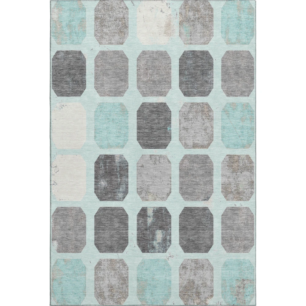 Mayfield AMF1950 Teal 9' x 12' Rug