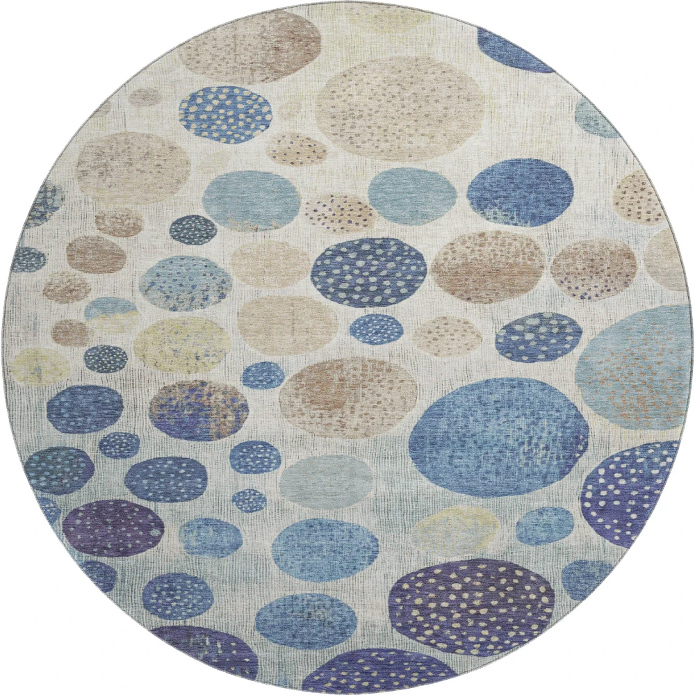 Mayfield AMF1952 Navy 8' x 8' Rug