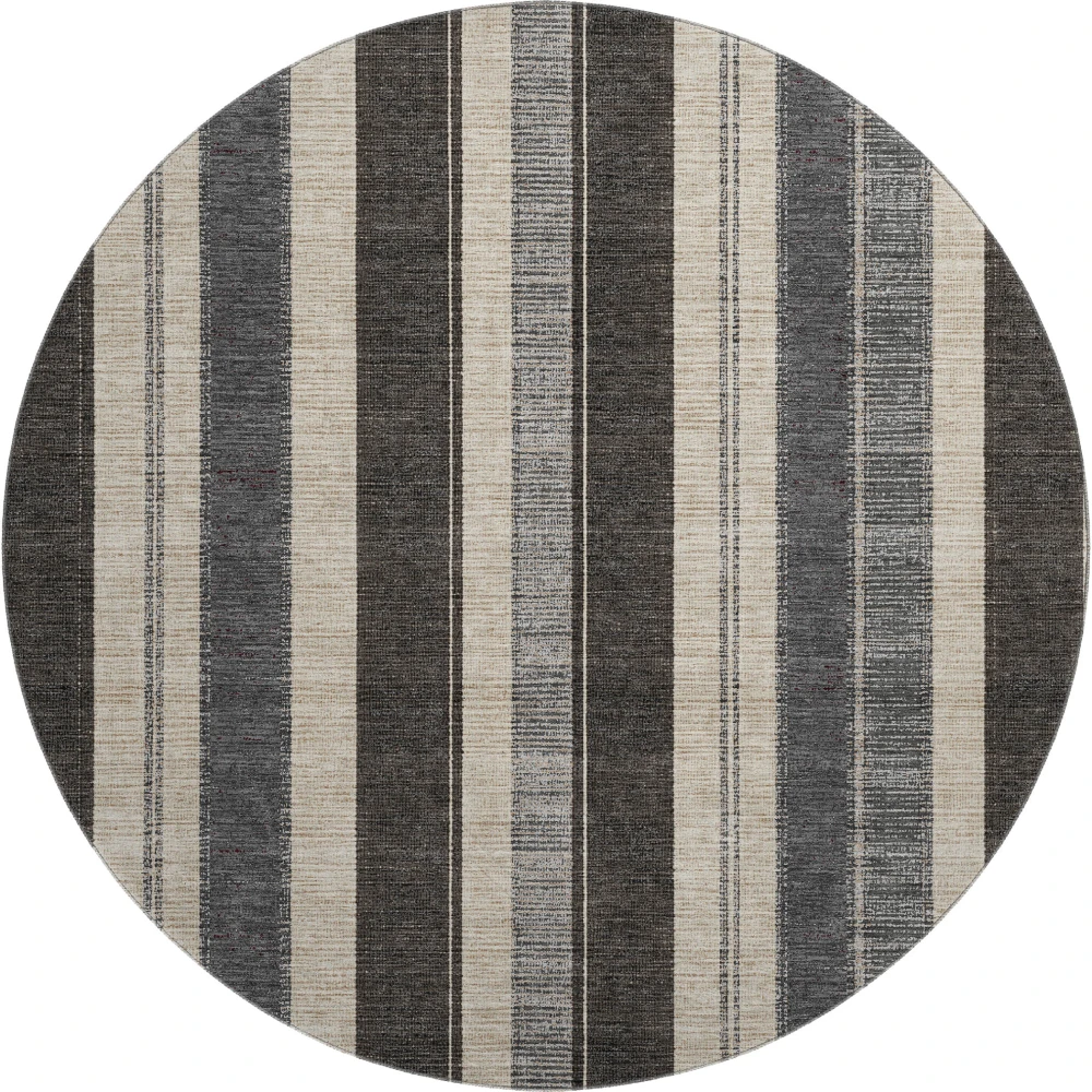 Mayfield AMF1954 Black 8' x 8' Rug