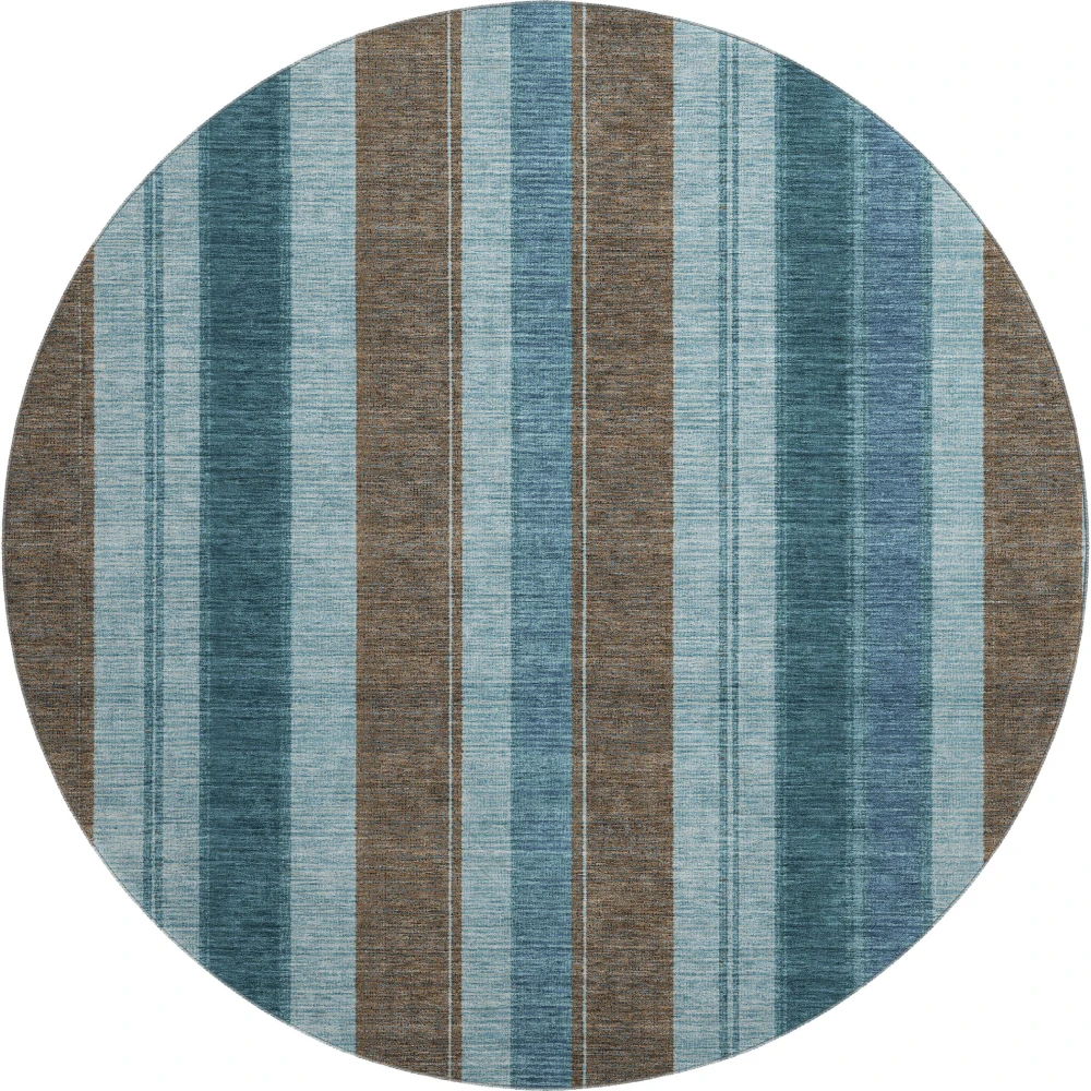 Mayfield AMF1954 Teal 8' x 8' Rug