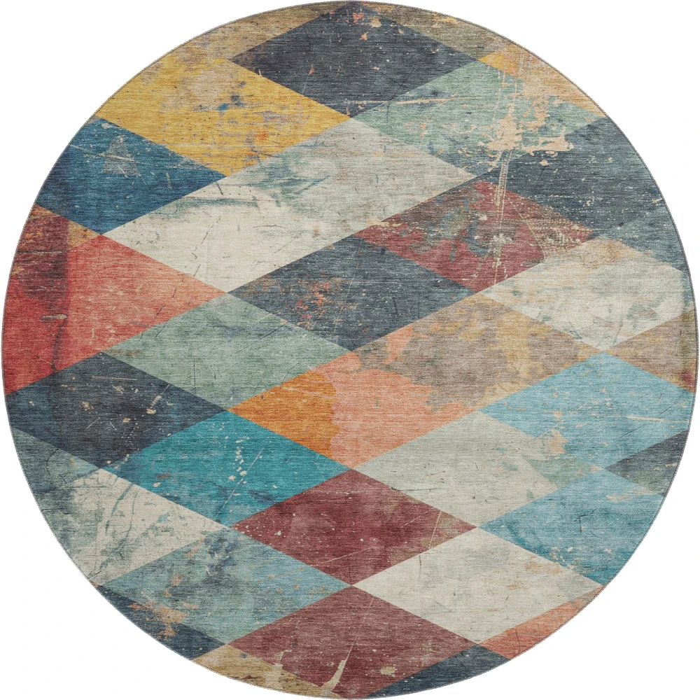 Mayfield AMF1956 Navy 8' x 8' Rug