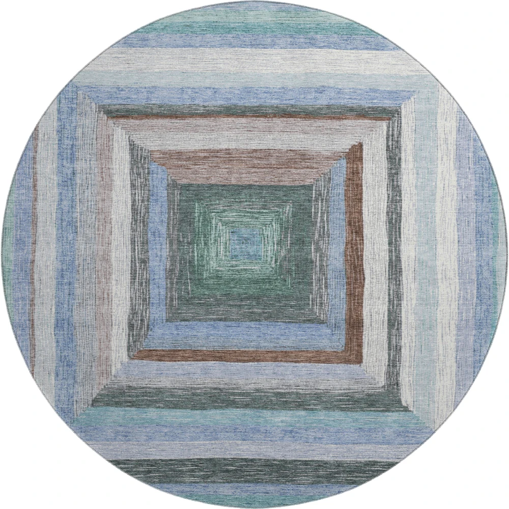 Mayfield AMF1957 Denim 8' x 8' Rug