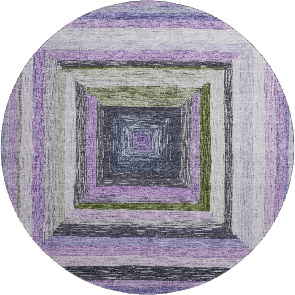 Mayfield AMF1957 Lavender 8' x 8' Rug