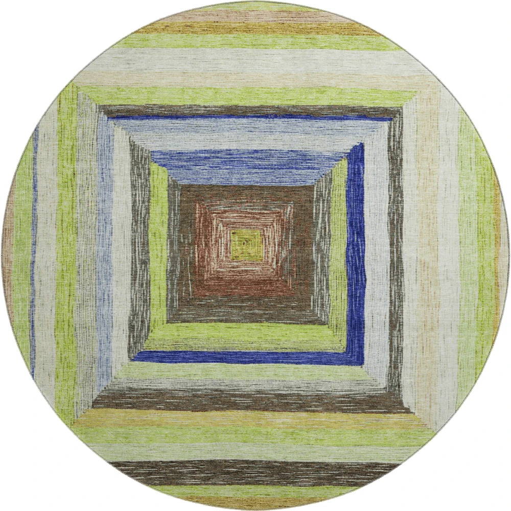 Mayfield AMF1957 Lime 8' x 8' Rug
