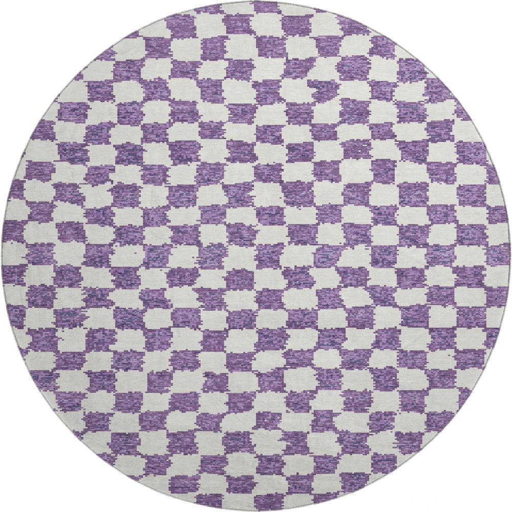 Mayfield AMF1958 Purple 8' x 8' Rug
