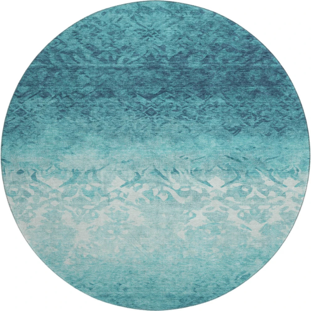 Mayfield AMF1959 Teal 8' x 8' Rug
