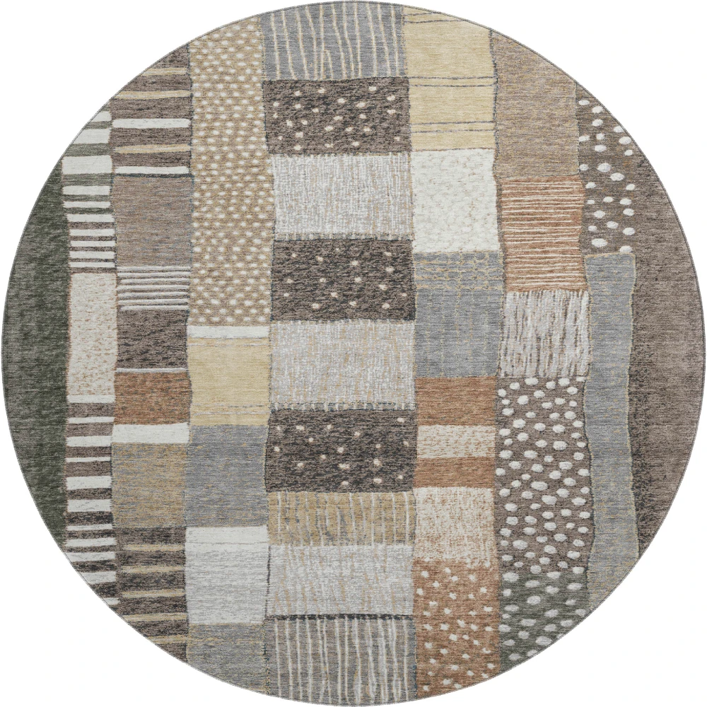 Mayfield AMF1960 Brown 8' x 8' Rug