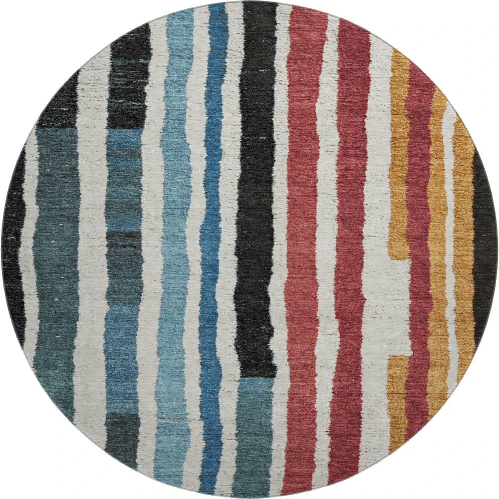 Mayfield AMF1961 Black 8' x 8' Rug