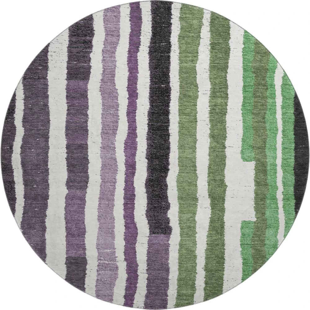 Mayfield AMF1961 Purple 8' x 8' Rug