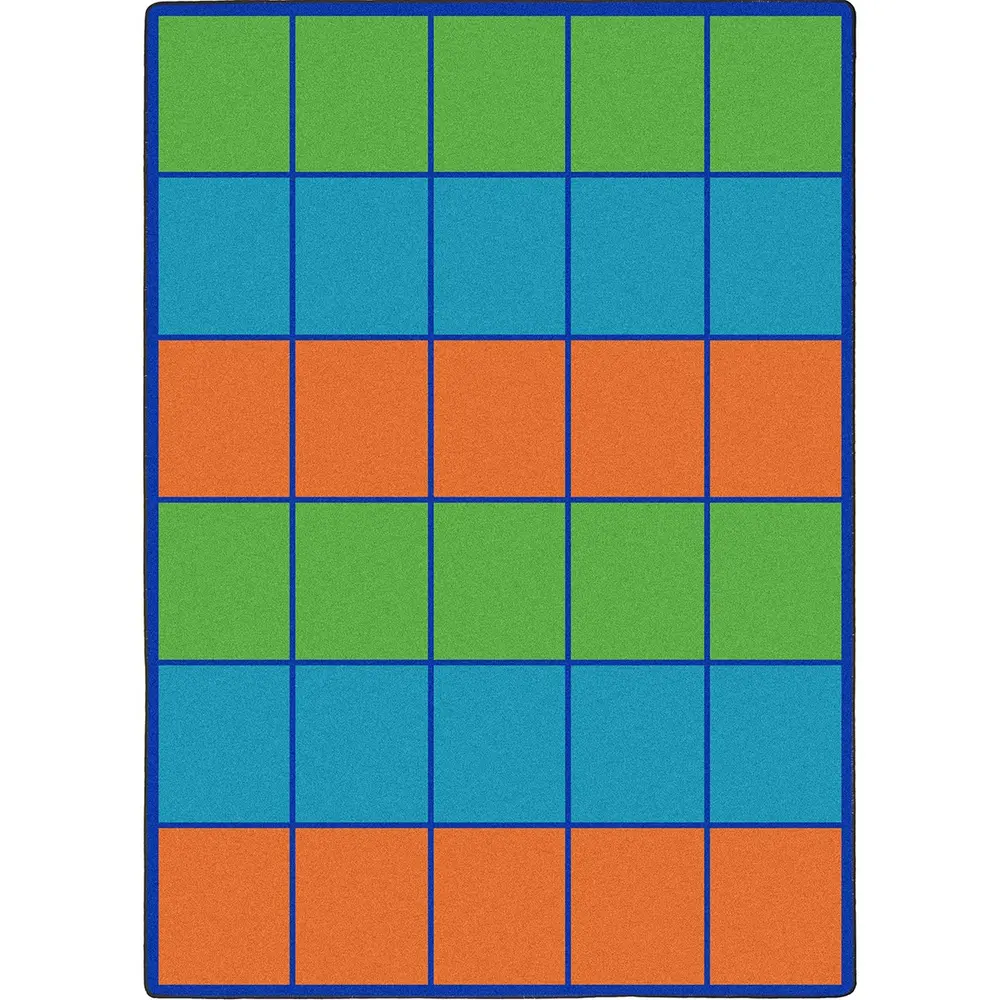 Kid Essentials Squares to Spare 7'8