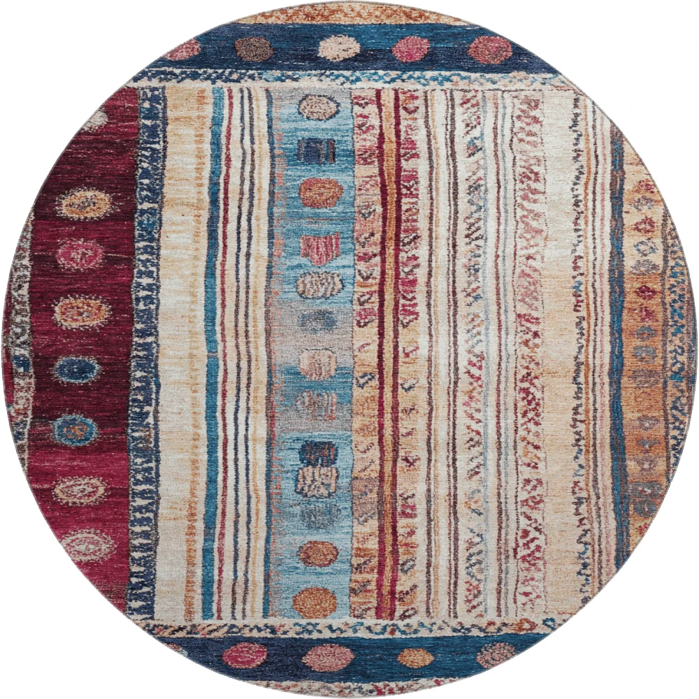 Mayfield AMF1963 Navy 8' x 8' Rug
