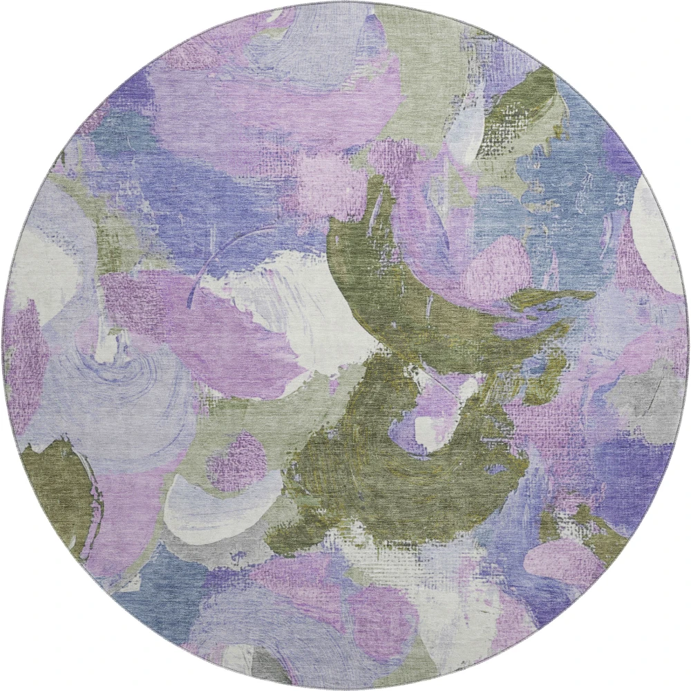 Mayfield AMF1965 Lavender 8' x 8' Rug