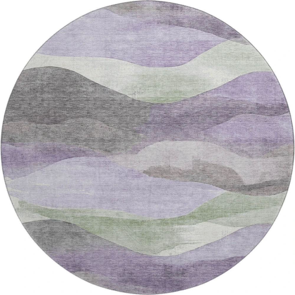 Mayfield AMF1966 Purple 8' x 8' Rug