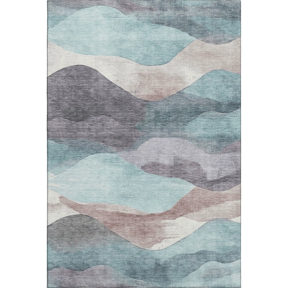Mayfield AMF1966 Teal 9' x 12' Rug