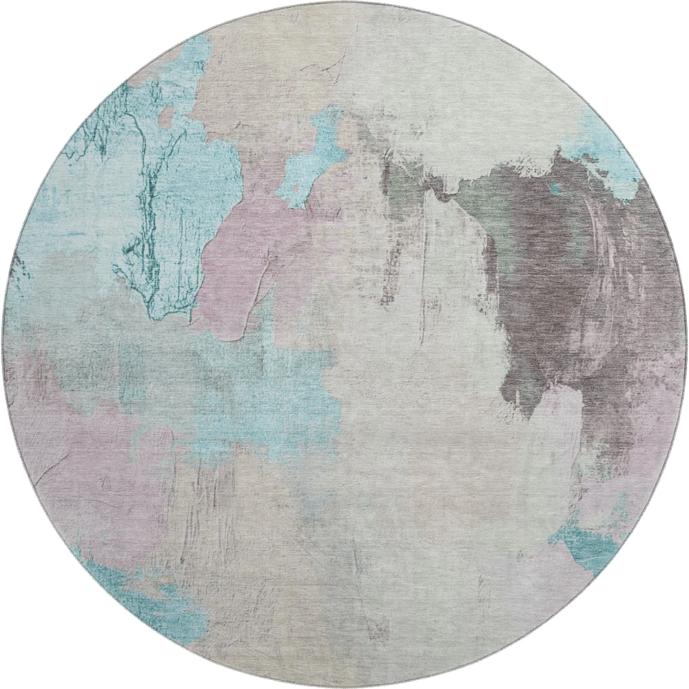 Mayfield AMF1968 Teal 8' x 8' Rug