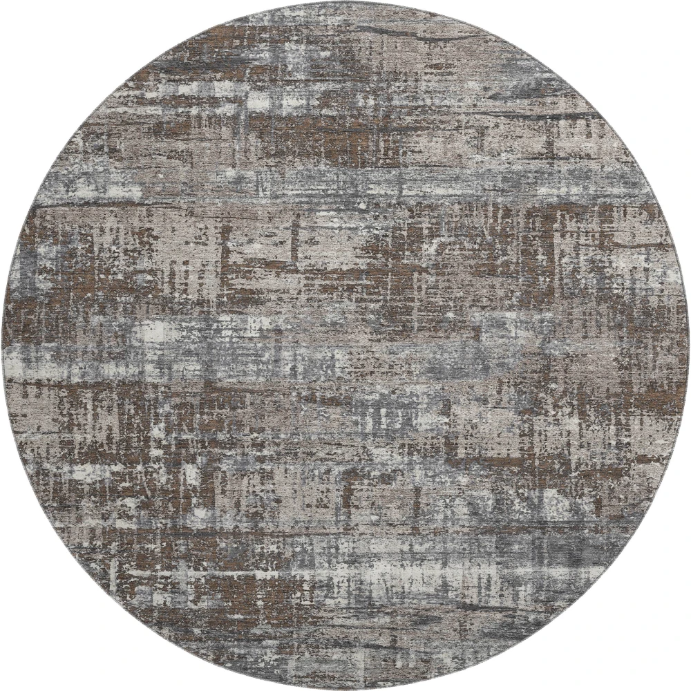 Mayfield AMF1969 Brown 8' x 8' Rug