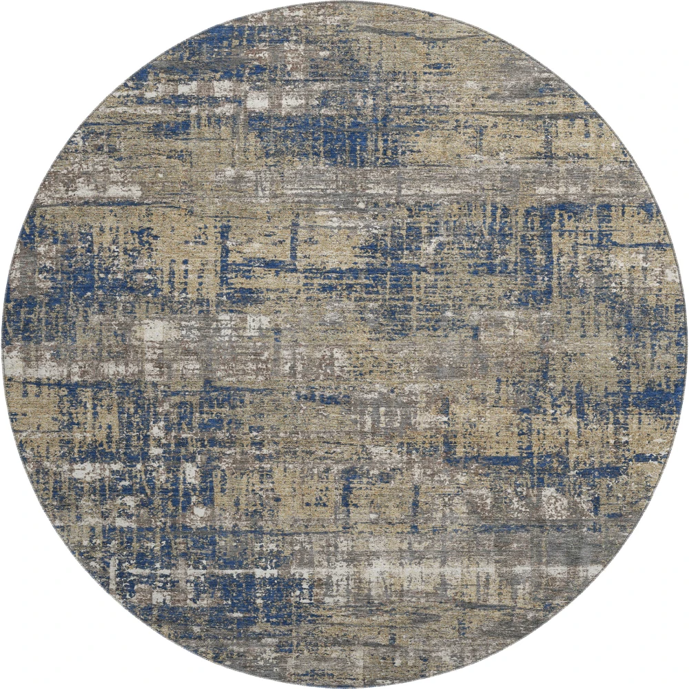 Mayfield AMF1969 Navy 8' x 8' Rug