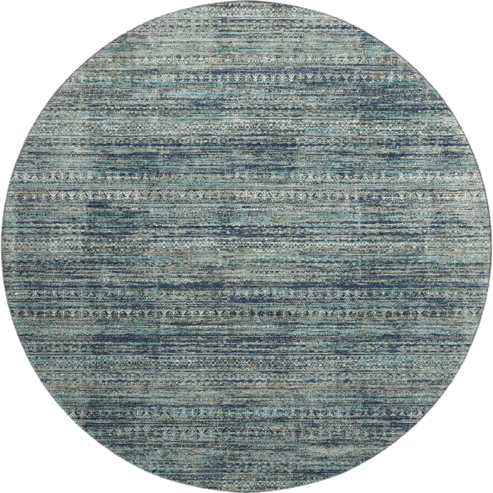 Mayfield AMF1971 Teal 8' x 8' Rug