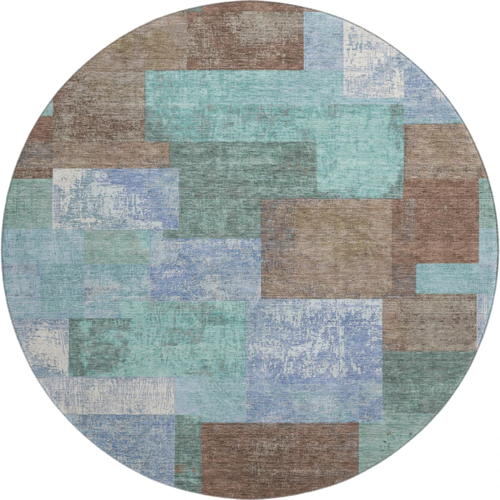 Mayfield AMF1974 Brown 8' x 8' Rug