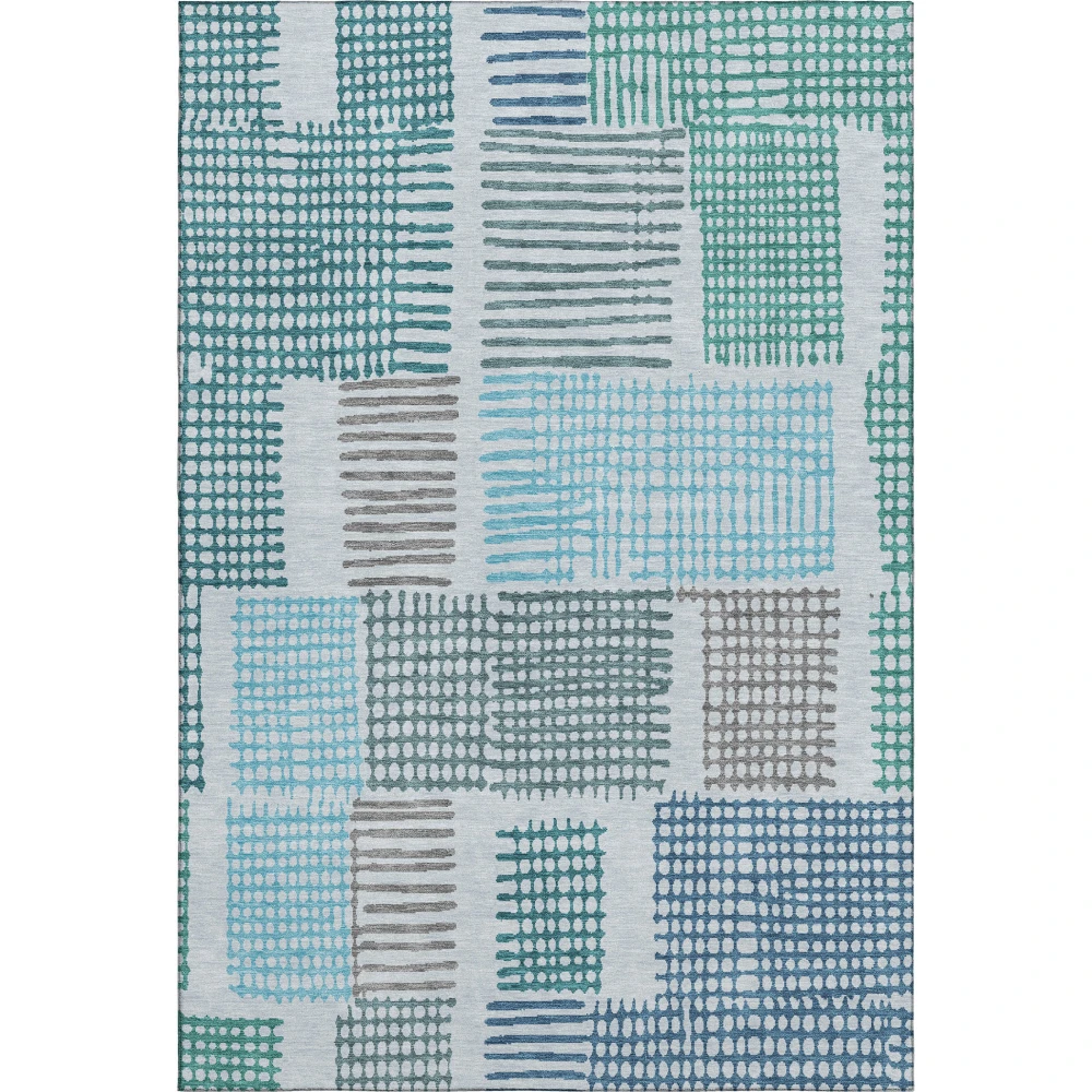 Mayfield AMF1975 Aqua 3' x 5' Rug
