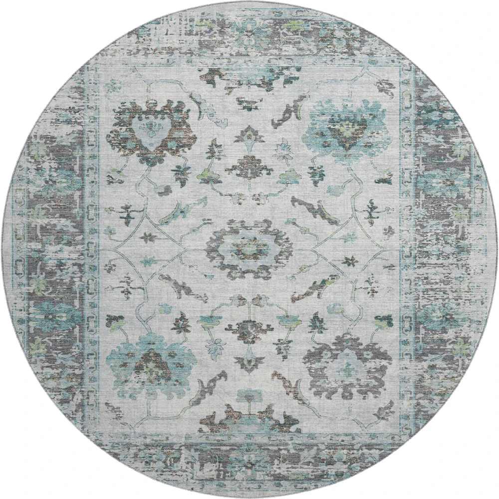 Mayfield AMF1976 Teal 8' x 8' Rug