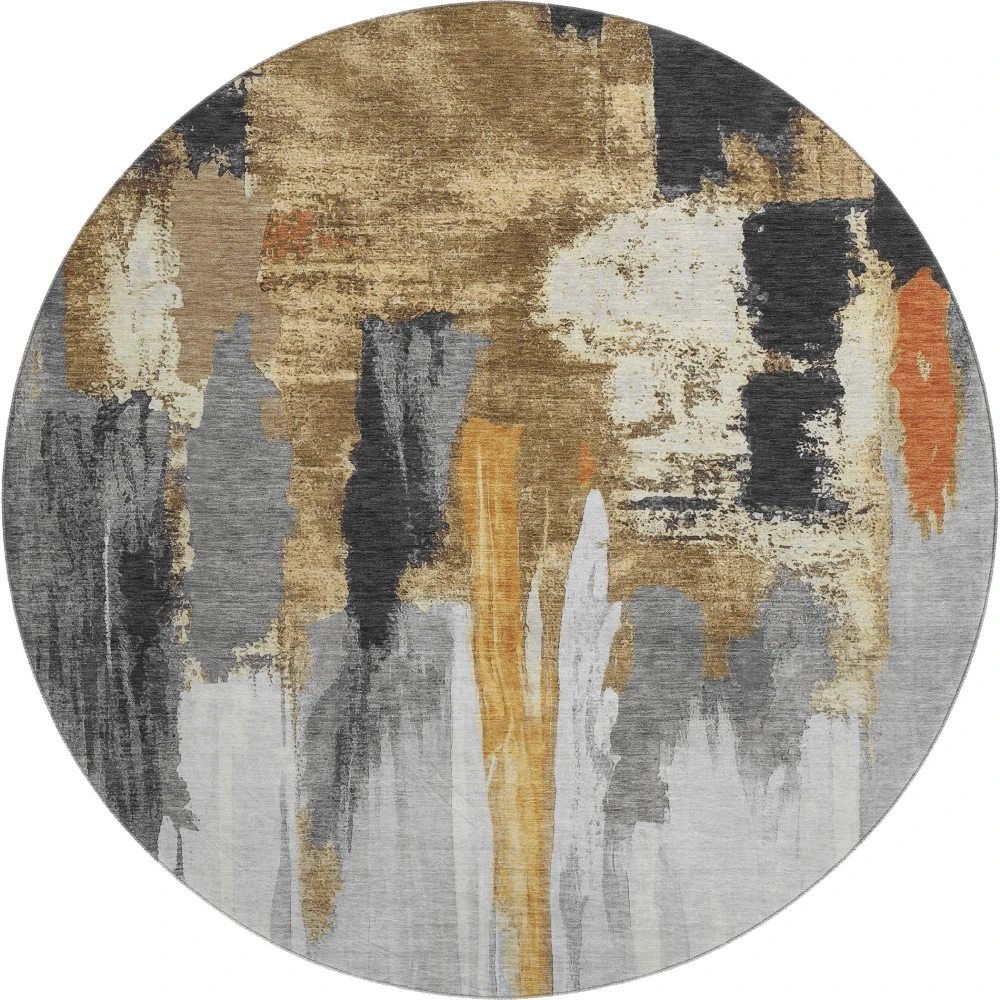 Mayfield AMF1979 Black 8' x 8' Rug