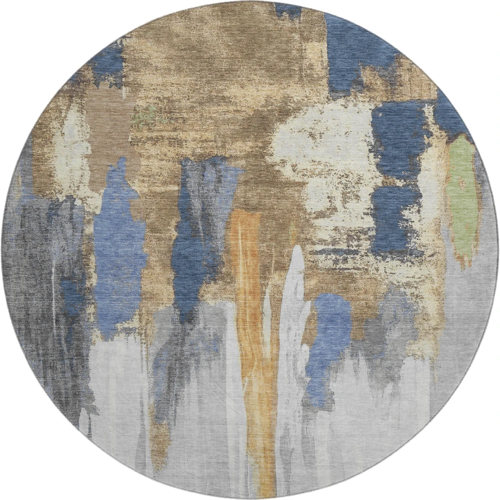 Mayfield AMF1979 Navy 8' x 8' Rug