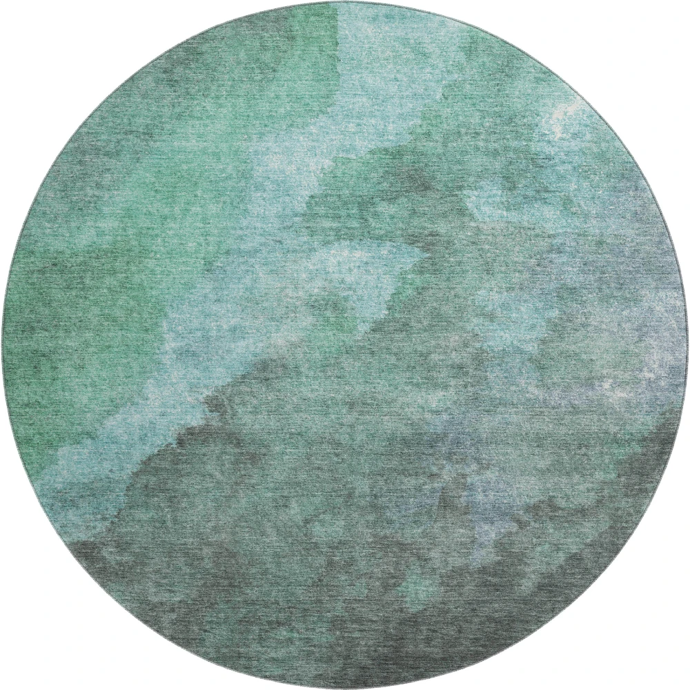 Mayfield AMF1983 Teal 8' x 8' Rug